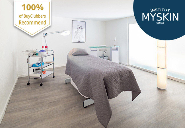 "Magical treatment" - ELLE
Hydrafacial MD® Luxe at MySkin (Cornavin): 4.8* on Google

Hydrafacial works like a vacuum to open pores and suck out impurities, then insert a skin-nourishing serum into the dermis
 Photo