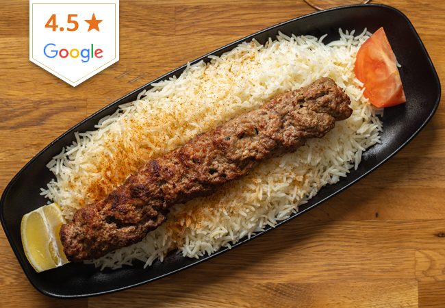 4.5* on Google12-Dish Lebanese Feast for 2 at Fayrouz Garden (Eaux-Vives)

By Lebanese chef Chef Akram Ayach: former private chef to the Princess of Bahrain. Recommended by 94% of BuyClubbers
 Photo