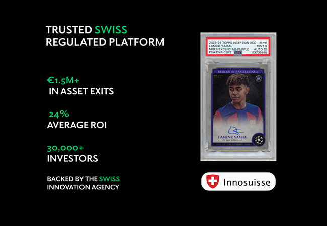 Invest Like the Ultra Wealthy:
Pay 10-. for 100-. Investment Bonus on Splint InvestSwiss-based Splint Invest platform enables you to own fractional shares in high-value assets like luxury goods, fine art and rare collectibles
 Photo