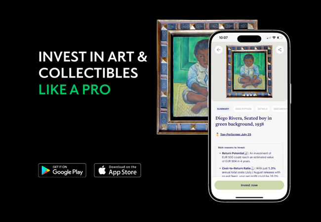 Invest Like the Ultra Wealthy:
Pay 10-. for 100-. Investment Bonus on Splint InvestSwiss-based Splint Invest platform enables you to own fractional shares in high-value assets like luxury goods, fine art and rare collectibles
 Photo