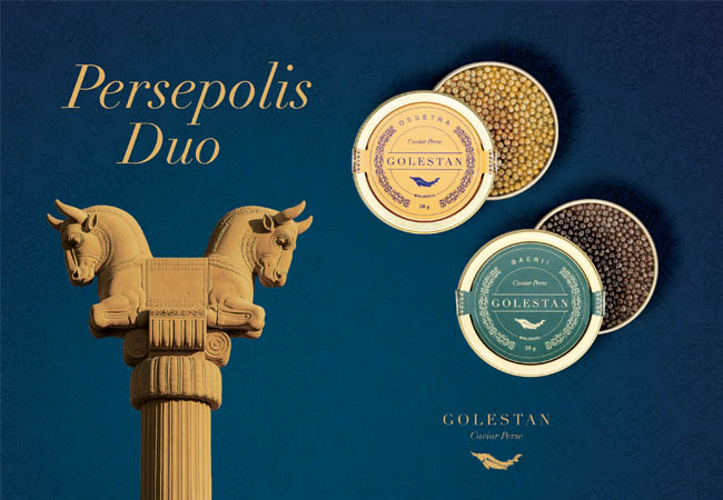Golestan Premium Persian Caviar Tasting Duos:
50g Ossetra + 50g Baerii
or
50g Beluga + 50g BaeriiExperience the richness of Persian caviar with our exclusive tasting sets of exceptional sturgeon varieties. Treat yourself to an unforgettable tasting of tradition and finesse
 Photo