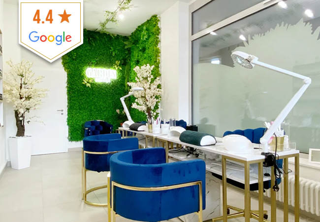4.4* on GoogleSemi Permanent Manicure + Pedicure at Garden Spa (Lancy)

Next-level nail pampering using Victorya Vynn & CNail Pro products
 Photo