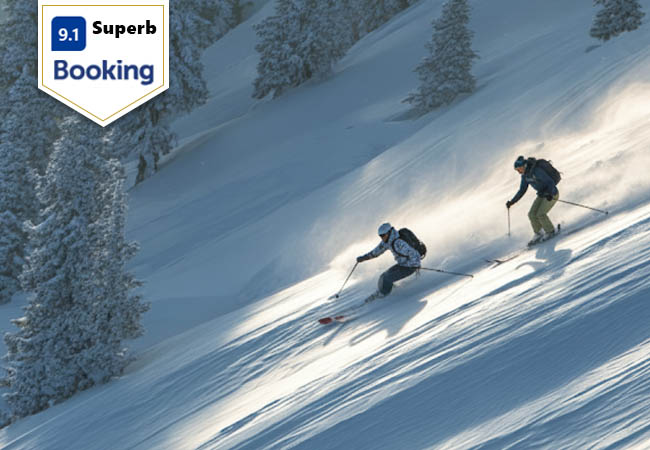 "Superb" - Booking.comGrand Hotel Belvedere 5* (Bernese Oberland)​​: 2 Nights with Half-board & Spa Access

2-minutes to the ski lifts, Japanese-style spa & views straight out of a Swiss postcard
 Photo