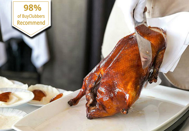 Recommended by 98% of BuyClubbers
Peking Duck Feast for 2 People at Chez Kuk (Plainpalais)

Chinese Peking Duck is Chez Kuk's special for 22 years. 1 voucher = 3-service Duck + desserts + cocktails
 Photo