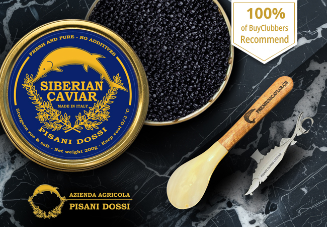 “Prized delicacy" - Michelin
Fresh Baerii Siberian-Sturgeon​ ​​​​​​Caviar Sustainably-Raised in Italy: 100g or 200gCollect from Geneva's Old Town or have it delivered anywhere in Switzerland by Dec 5, 2025
 Photo