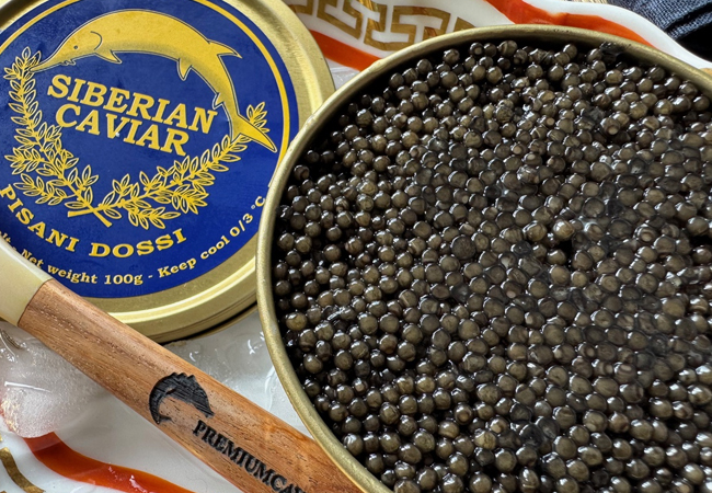 “Prized delicacy" - Michelin
Fresh Baerii Siberian-Sturgeon​ ​​​​​​Caviar Sustainably-Raised in Italy: 100g or 200gCollect from Geneva's Old Town or have it delivered anywhere in Switzerland by Dec 5, 2025
 Photo