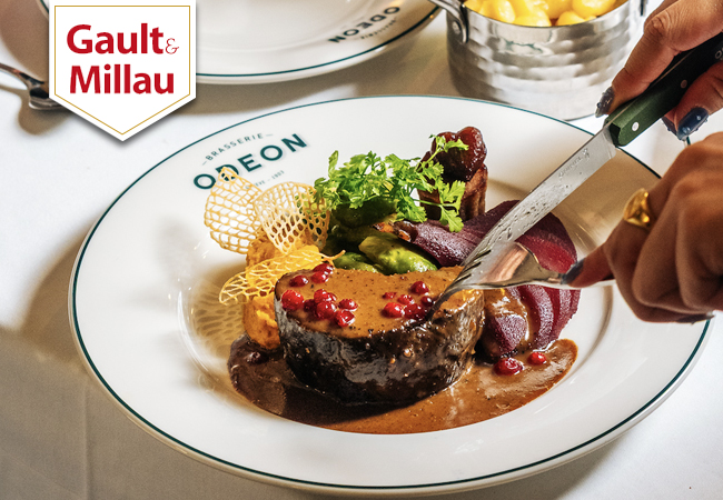 "Big hit" - Gault&Millau 
French Cuisine at Brasserie l'Od&eacute;on (Plainpalais): CHF 150 Food & Drink Credit​​​

Renowned chef, 100+ years of tradition, French classics with a twist (like pike quenelle & escargot ravioli) - Brasserie l'Od&eacute;on has it all. Valid dinner & lunch
 Photo
