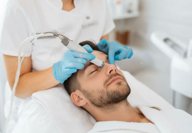 "Immediately effective" - ELLE Syndeo® Hydrafacial at Clinique Vitalise (Champel)Syndeo® is the newest & most advanced Hydrafacial, using patented technology to remove impurities & infuse the skin with antioxidants & hyaluronic acid
 Photo