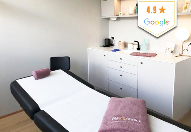 “Like a real-lif Instagram filter"  - VOGUE
1 or 3 Laser Genesis Facials at ReGeneva (near Airport): 4.9* on GoogleScientifically proven to stimulate the body's natural collagen production and reduce wrinkles. Recommended by 100% of BuyClubbers
 Photo