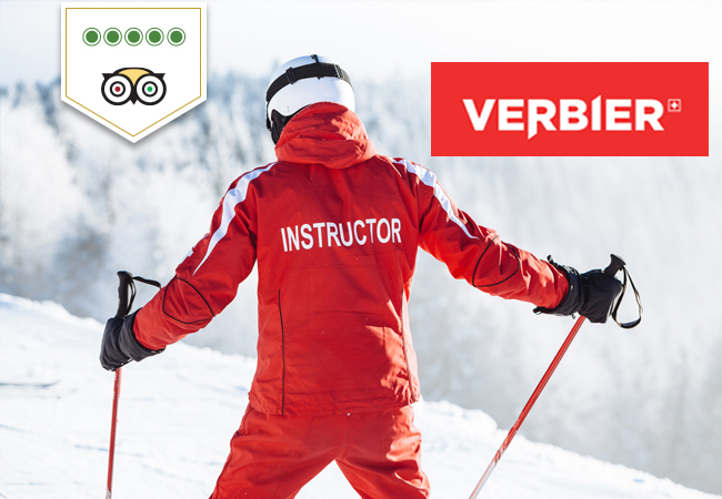 5* on Tripadvisor
Verbier: 3h Private Ski Lesson for 1-4 People with Alpine Mojo

Valid 7/7 all season for all levels, with English & French speaking instructors
 Photo