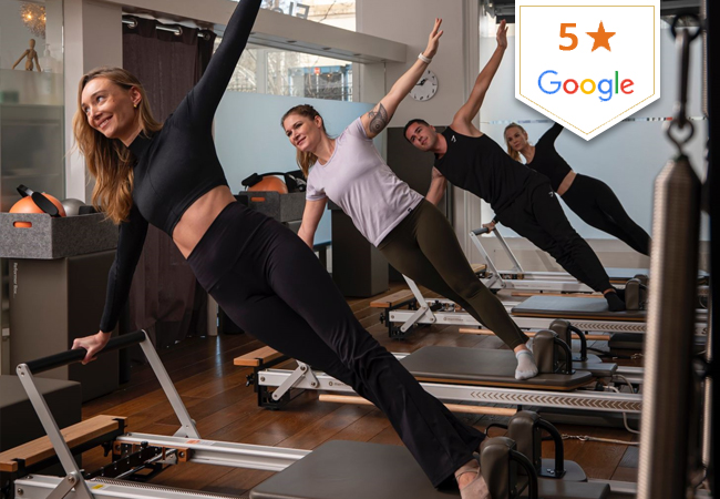 5* on Google
5 x Pilates-Machine Group Classes at Flex & Flow (Plainpalais)

40 group classes per week 7/7 for all levels, in English. Recommended by 100% of BuyClubbers
 Photo