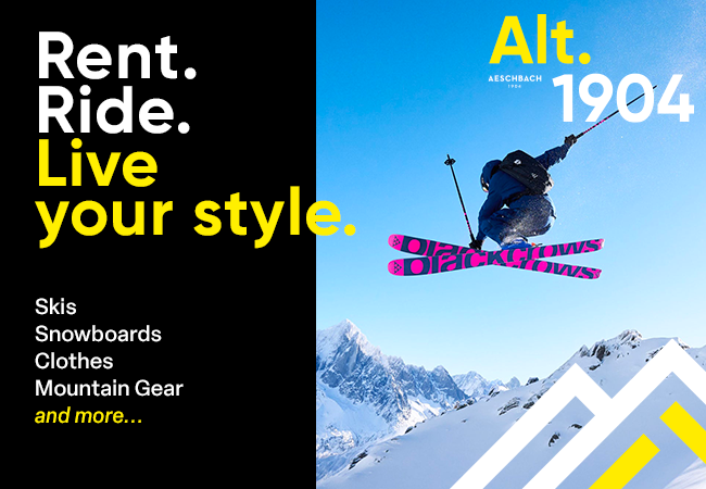 ​Recommended by 96% of BuyClubbers
Ski Rentals at Aeschbach (Balexert & Plainpalais): CHF 100 Credit

Huge selection of skis, boards, ski clothes & safety equipment for all ages & levels. Rent for any time period from 1 day to full season
 Photo