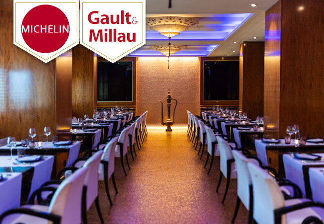 Michelin-Guide Selection
Gourmet Lebanese Dinner at L'Arabesque @ President Wilson Hotel4-course Discovery Menu for 2 with wine pairings & coffee at one of Switzerland's best Lebanese restaurants, valid 7/7
 Photo