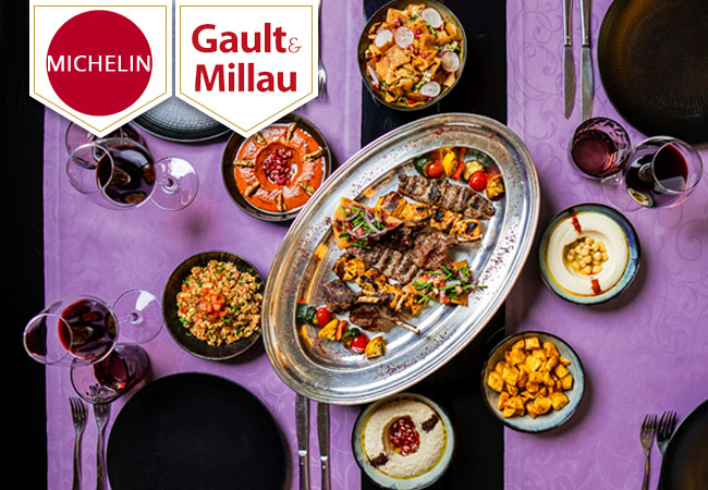 Michelin-Guide Selection
Gourmet Lebanese Dinner at L'Arabesque @ President Wilson Hotel4-course Discovery Menu for 2 with wine pairings & coffee at one of Switzerland's best Lebanese restaurants, valid 7/7
 Photo