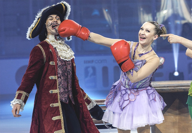 For All Ages
​​​​​Peter Pan on Ice: Wed, Dec 10, 18h @ BFM​​​​​​Dazzling figure skating & aerial acrobatics bring to life Peter, Tinkerbell, Hook & of course a hungry ticking Croco
 Photo