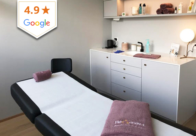 4.9* on Google
Flat Tummy Package at ReGeneva Clinic (near Airport) incl Cryolipolysis & Medical-Grade High-Intensity EMS

The ultimate package for a flatter stomach with Cryolipolysis to reduce fat & High-Intensity EMS to strengthen abs
 Photo