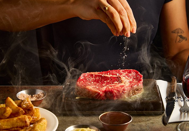 New Winter-Grill Concept
Sizzling Hot-Stone Steaks for 2 at Le Pavillon de VersoixHeat up your Geneva winters with premium grilled meats served over panoramic lake views
 Photo