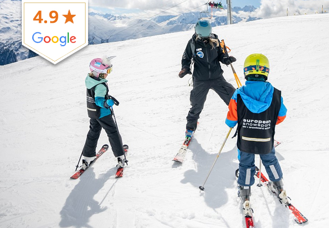 4.9* on Google
Verbier or Zermatt: 2h Private Ski Class for 1-5 People with ESS, For All LevelsValid 7/7 all season for skiing & snowboarding, in English & French
 Photo