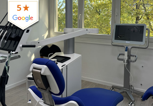 5* on GoogleDental Cleaning at iDental Studio (Carouge). With Options for Dentist Check-up or Whitening

A brighter smile is just one appointment away
 Photo