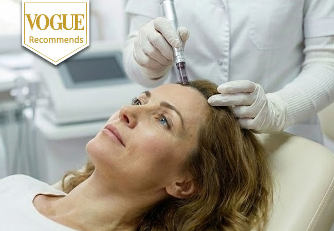 "Scientifically proven" - VOGUE

6 x Mesotherapy Sessions for Hair Loss at ReGeneva Clinic (near Airport)

Stimulates hair regrowth & strengthens follicles via a blend of folic acid, biotin, vitamins & hyaluronic acid, micro-injected into the scalp
 Photo