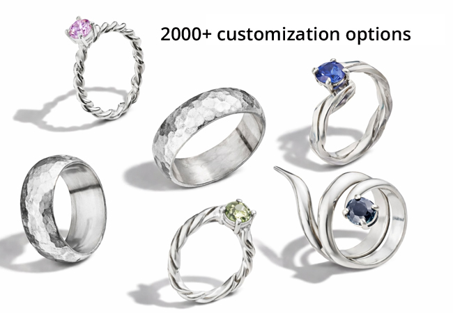 4.9* on Google
Ring-making Workshop at Initium (Old Town) Design & create a silver ring that's uniquely yours in this 4-hour workshop in English / French, available Mon-Sat
 Photo