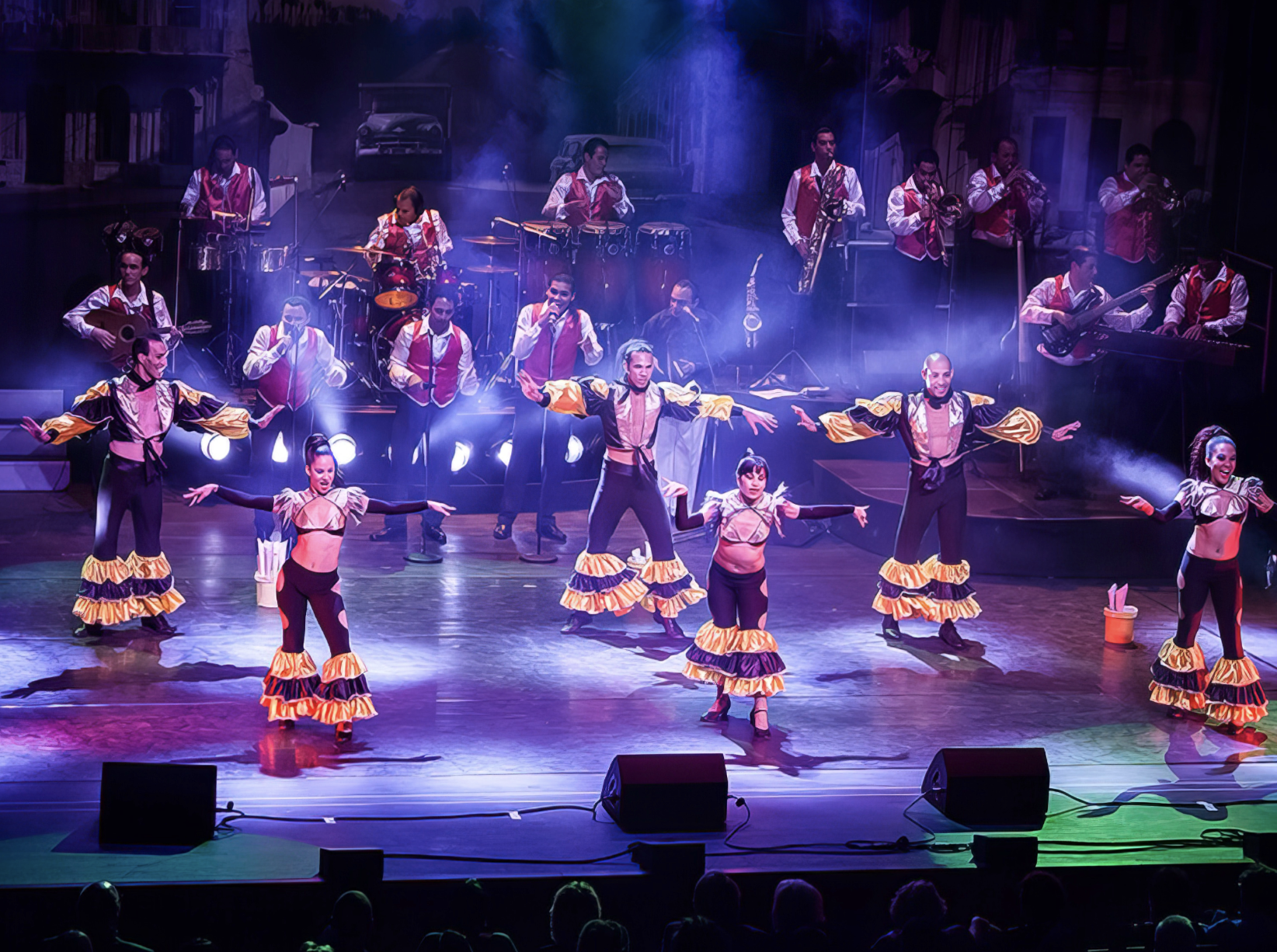 "Exhilarating" - Broadway World​​​​​​
Pasion de Buena Vista Show Featuring Cuba's Biggest Music & Dance Hits
+ Geneva: Mar 5 @ Alhambra
+ Lausanne: Mar 7 @ Th&eacute;&acirc;tre de BeaulieuFeel Cuba's heat in an explosion of music, dance, color & costumes - !​​​​​ muy caliente!
 Photo