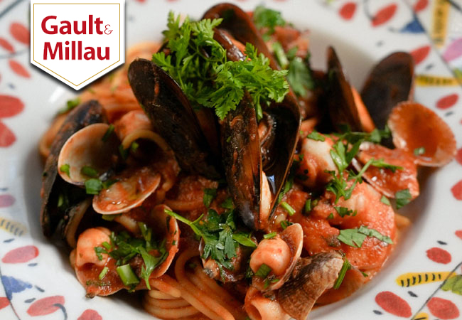 "Bursting flavor" -Gault&MillauAmore Amore Italian Trattoria
(near Globus): CHF 110 Credit Valid Dinner & Lunch 

Contemporary Italian cuisine with festive post-dinner vibes in a chic setting - andiamo!
 Photo