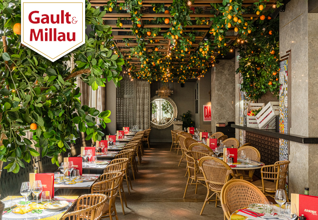 "Bursting flavor" -Gault&MillauAmore Amore Italian Trattoria
(near Globus): CHF 110 Credit Valid Dinner & Lunch 

Contemporary Italian cuisine with festive post-dinner vibes in a chic setting - andiamo!
 Photo