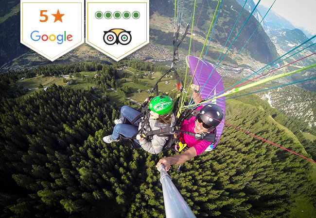 ​5* on Google
Tandem Paragliding Over Verbier (incl Video of your flight) with Verbier Summits

Views & experiences you'll never forget - with Verbier's #1-rated paragliding school. Valid 7/7 all summer for all ages
 Photo