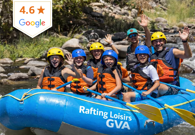 Rafting with Rafting Loisirs (1 voucher = access for 1 person)