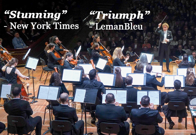&ldquo;Stunning" - New York Times
Chopin Live by Peace Philharmonic Orchestra: April 14 @ Victoria Hall

Featuring award-winning pianist Nikolay Khozyainov (UN's Gold Medal of Peace)
 Photo