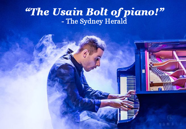 Piano Virtuoso Peter Bence: April 16 @ Alhambra