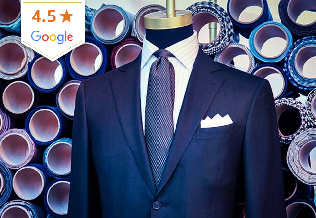 4.6* on Google
​Made-to-Measure Shirts / Suit by Abbott & Jones British Tailors (Geneva Center)


	3 x Shirts: CHF 570 390​
	Suit: CHF 1299 699
	You'll see & feel the difference with a garment to your exact body measurements

 Photo