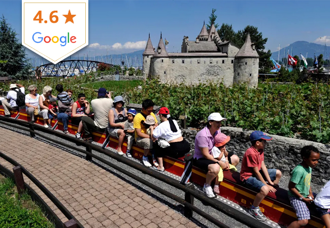Ultimate Kids Day Out
1-Day Unlimited Mini-Train Rides at Swiss Vapeur Parc (Vaud)
All aboard for tunnels, bridges, horns & non-stop fun. Open 7/7 all summer, just 1h15 from Geneva​​​​​​
 Photo