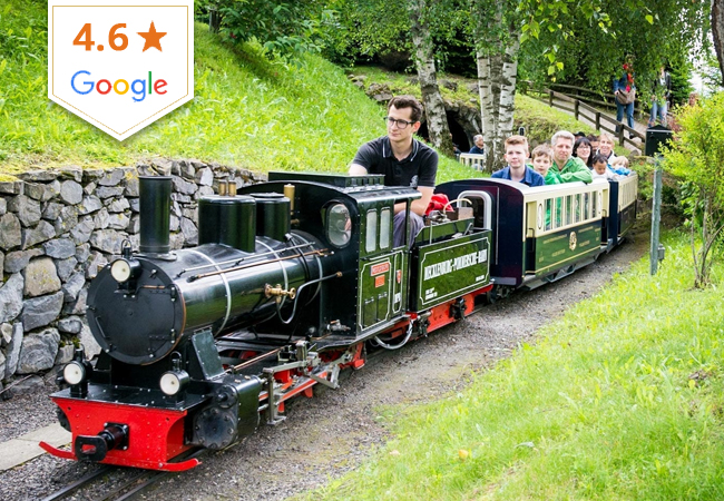 1-Day Unlimited Rides at Swiss Vapeur Parc Vaud​​​​​​​ (entry for 1 person)