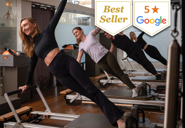 Bestseller
Pilates Machine at Flex & Flow (Plainpalais): 5 or 10 Classes

It sold out fast - now it's back. Recommended by 95% of BuyClubbers, rated 5* on Google, 50+ classes per week
 Photo