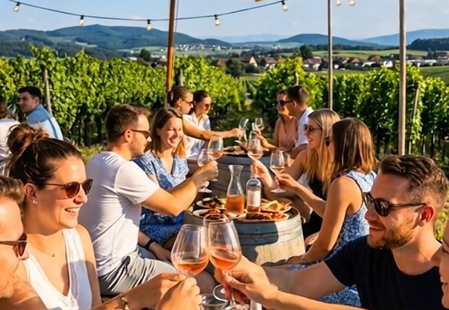 BBQ & Wine for 2 at Domaine des Curiades (Bernex) 