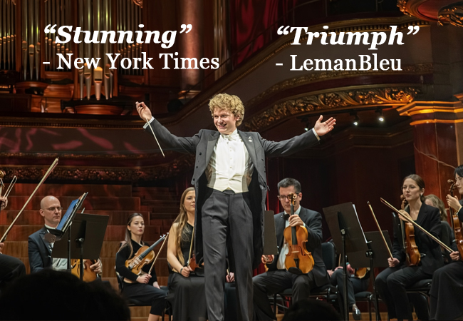 "Gorgeous" - New York Times
Beethoven vs Mozart Live by Award-Winning Pianist Philippe Cassard: May 22 @ Victoria Hall

Cassard's music is called "Gorgeous" (NYT) and "world-class" (Classic FM). With the Peace Philharmonic Orchestra & conductor Nikolay Khozyainov
 Photo