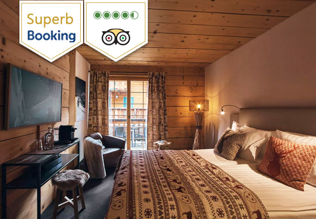 "Superb" - Booking.com
Hotel L'Etable 3* (Portes du Soleil)
Summer escape in the Swiss Alps with cool mountain air, hikes, aperos & wow views - just 1h40 from Geneva / 1h from Lausanne Photo