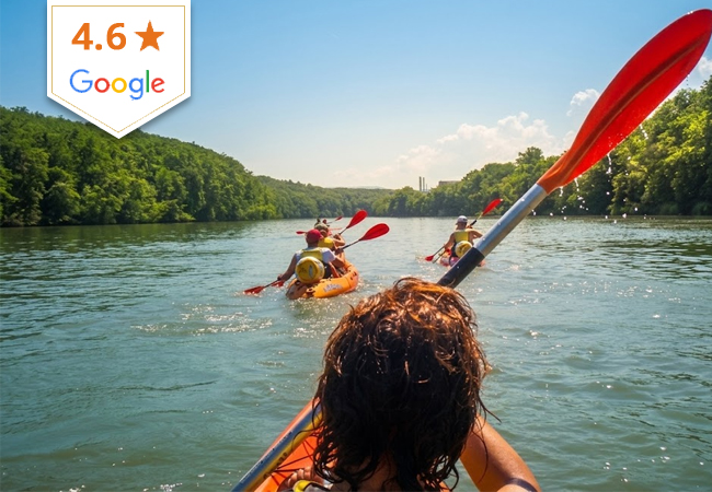 Kayak the Rhône or Around Jet d'Eau with Rafting Loisirs