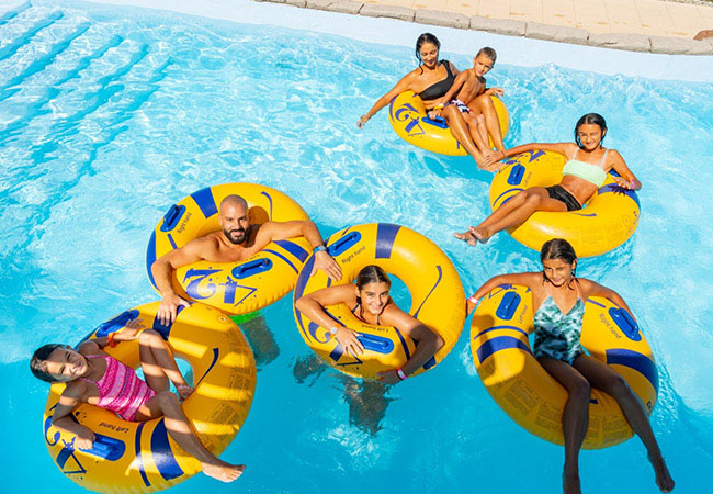 Valid All Summer
Full-Day Entry to Aquaparc (1h15 from Geneva)​​​​​​ with Unlimited Booster Loop Rides
Switzerland's biggest 7/7 water park just around the corner from Geneva
 Photo