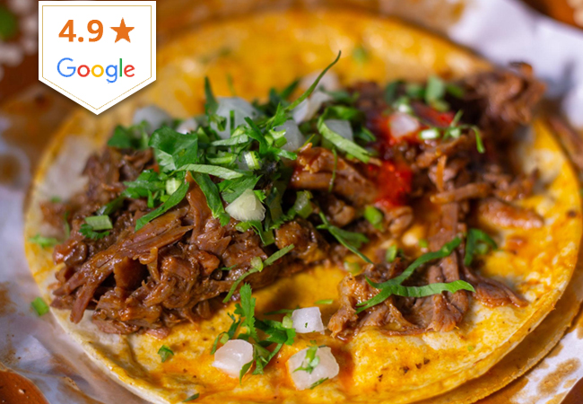 4.9* on Google
Mexican Street Food 7/7 &Oacute;rale (Servette): CHF 50 Food & Drinks Credit

Fast, bold Latin street cuisine for eat-in or take-away, by the owners of Le Chat Rouge
 Photo