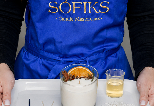 Candle-Making Workshop at S&oacute;fiks (Plainpalais)
Blend the fragrance, hand-pour the wax, decorate & take home your own bespoke candle - in a 2h workshop with drinks & snacks included
 Photo