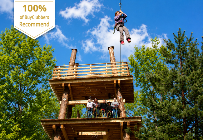 "Delights all ages" - TdG
Accrobranche at Parc Aventure (Onex): 2 Entries
Geneva&rsquo;s favorite tree-top adventure park: climb, swing & zip through forest obstacles. From age 5
 Photo