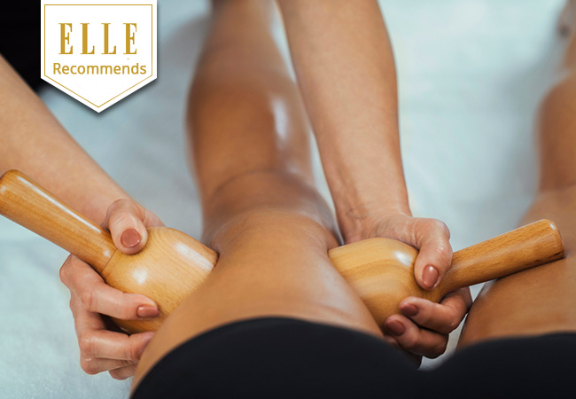 "The anti-cellulite secret weapon" - ELLE
Maderotherapy at Hideout Beauty (Eaux-Vives)

Massage using wooden tools that deliver targeted pressure to cellulite areas. At Hideout =  4.8* on Google
 Photo