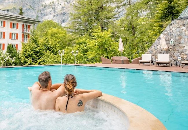"Exceptional" - Hotels.com
Leukerbad (Valais): Les Sources des Alpes 4* Residence & Spa
1 or 2 nights in Switzerland's best-known thermal-spa village, at a boutique property with its own thermal pools & 900m&sup2; spa





 
 Photo