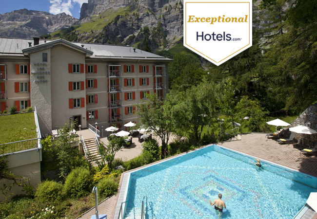 Leukerbad (Valais): 4* Les Sources des Alpes Residence & Spa