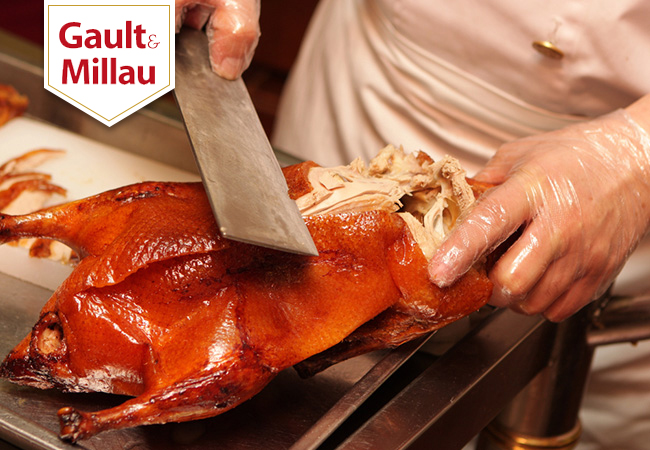 "Hidden gem" - Gault&Millau

3-Service Peking Duck for 2 at La Baguette d'Or (Plainpalais)
Crispy, juicy & legendary - at one of Geneva&rsquo;s top Chinese restaurants in business 40 years
 Photo