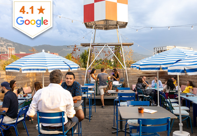 Valid All Summer
Open-air Cocktails & Tacos at Rooftop 105 (near La Praille): CHF 80 Credit

Summer nights on the roof with creative cocktails, Mexican street food & great music
 Photo