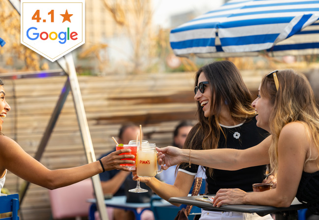 Valid All Summer
Open-air Cocktails & Tacos at Rooftop 105 (near La Praille): CHF 80 Credit

Summer nights on the roof with creative cocktails, Mexican street food & great music
 Photo